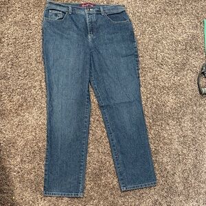 Gloria Vanderbilt Women's Straight Leg Jeans - Blue